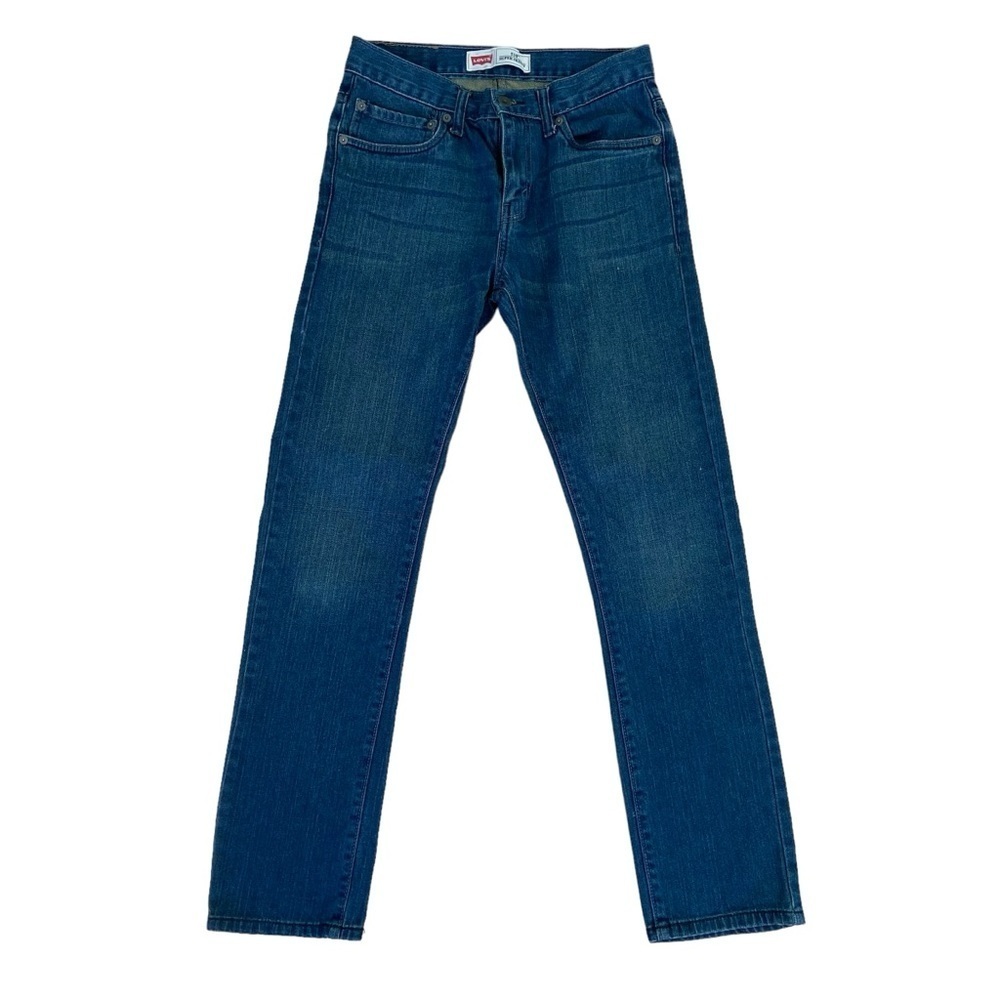 Levi’s 510 jeans men blue stretch denim super skinny size 29 men or 16 youth